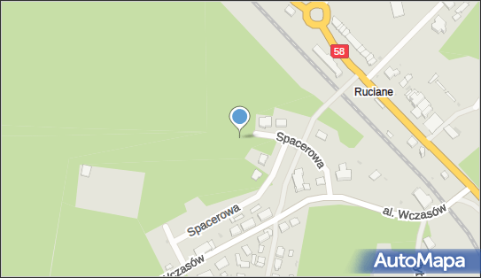 Gościniec Mazurski Noclegi w Ruciane-Nida, Spacerowa 6 12-220 - Gościniec, numer telefonu