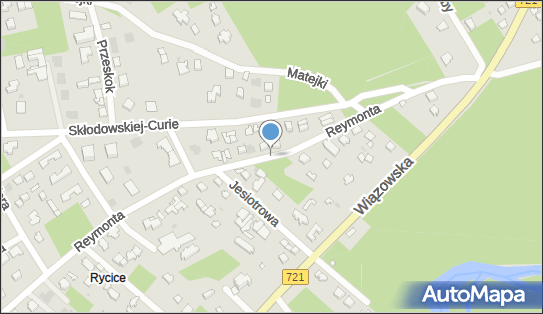 Hydrant, Marii Skłodowskiej-Curie 50A, Józefów - Hydrant