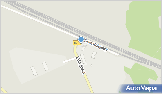 Hydrant, DW 879, Kolejowa, Osieck - Hydrant