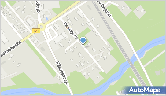 Hydrant, Parkingowa 1e, Józefów - Hydrant