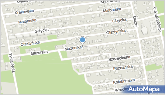 Hydrant, Mazurska 49-51, Otwock - Hydrant