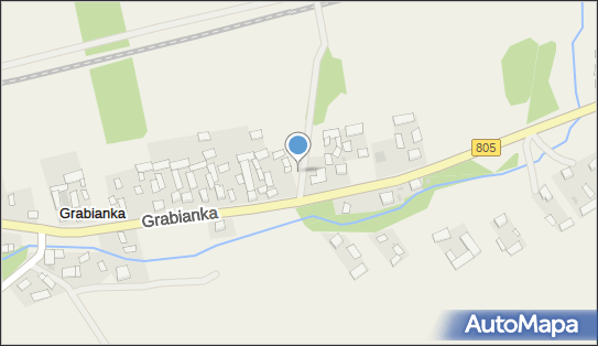 Hydrant, DW 805, Grabianka - Hydrant