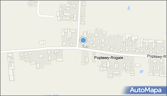 Hydrant, Popławy-Rogale 45, Popławy-Rogale 21-404 - Hydrant