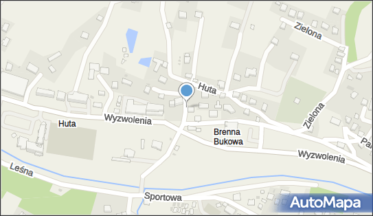 Nadziemny, Huta, Brenna 43-438 - Hydrant