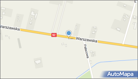 Nadziemny, Warszawska92, Seroki-Parcela 96-515 - Hydrant