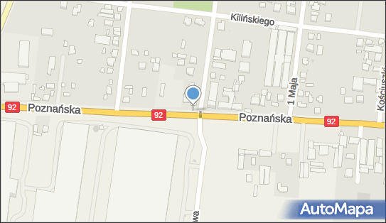 Nadziemny, Poznańska92, Ożarów Mazowiecki 05-850 - Hydrant