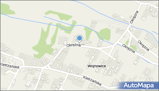 Nadziemny, Okrężna, Wojnowice 48-130 - Hydrant
