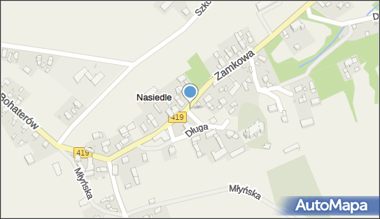 Nadziemny, Zamkowa419, Nasiedle 48-130 - Hydrant