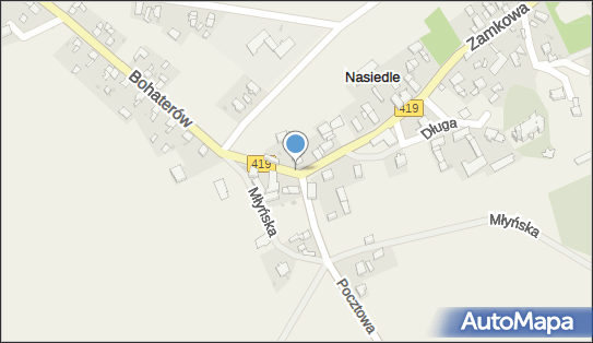 Nadziemny, Zamkowa419, Nasiedle 48-130 - Hydrant