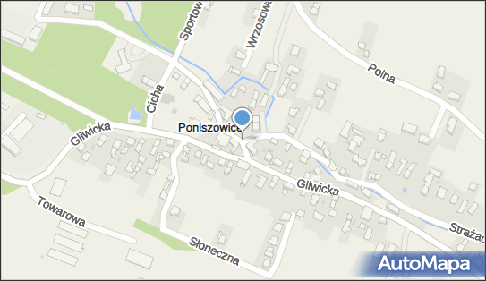 Nadziemny, Strażacka, Poniszowice 44-172 - Hydrant