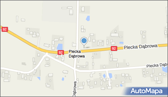 Nadziemny, Plecka Dąbrowa, Plecka Dąbrowa 99-311 - Hydrant