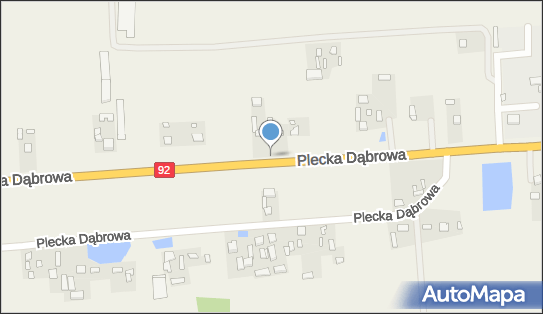 Nadziemny, Plecka Dąbrowa92, Plecka Dąbrowa 99-311 - Hydrant
