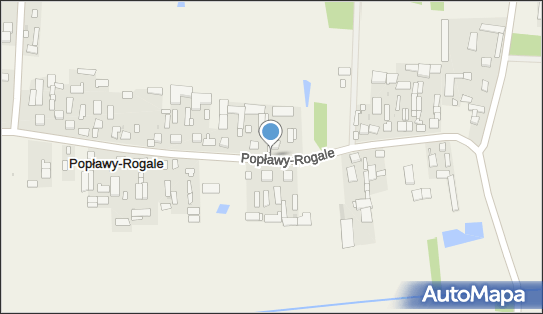 Nadziemny, Popławy-Rogale 18, Popławy-Rogale 21-404 - Hydrant