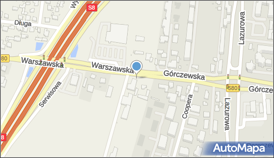 Nadziemny, Warszawska580, Blizne Łaszczyńskiego 05-082 - Hydrant