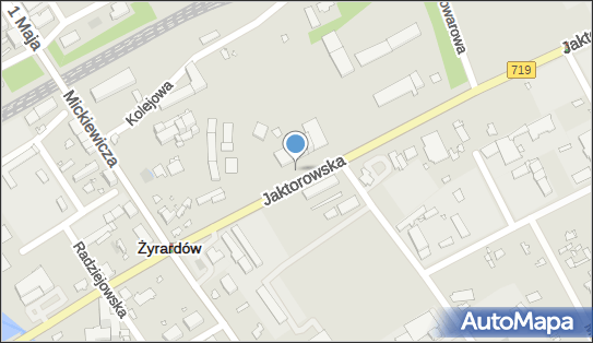Nadziemny, DW 719, Jaktorowska, Żyrardów - Hydrant