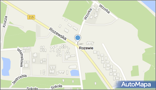 Nadziemny, DW215, Rozewska, Rozewie 84-104 - Hydrant
