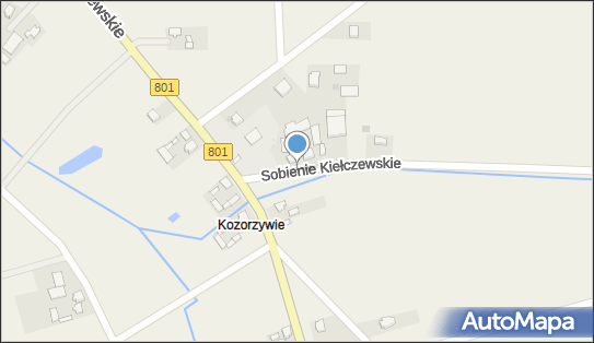 Nadziemny, przy nr 21, Sobienie Kiełczew - Hydrant