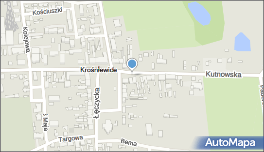 Nadziemny, Kutnowska, Krośniewice 99-340 - Hydrant