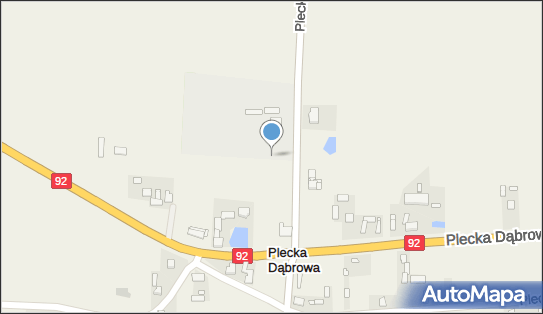 Nadziemny, Plecka Dąbrowa, Plecka Dąbrowa 99-311 - Hydrant