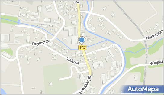 Nadziemny, DW 971, Józefa Ignacego Kraszewskiego, Krynica-Zdrój - Hydrant