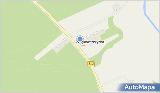 Nadziemny, DW 812, Zarękowszczyzna - Hydrant