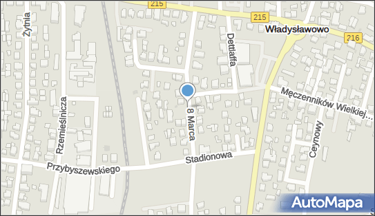 Nadziemny, 8 Marca 9, Władysławowo 84-120 - Hydrant