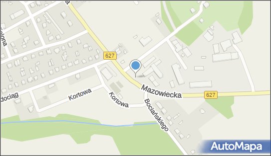 Nadziemny, DW 627, Mazowiecka, Komorowo - Hydrant