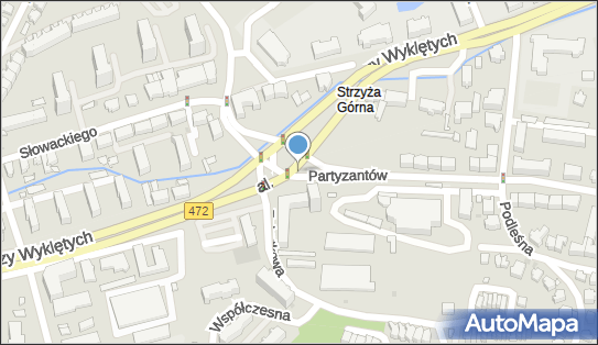Nadziemny, Partyzantów 72, Gdańsk 80-254 - Hydrant