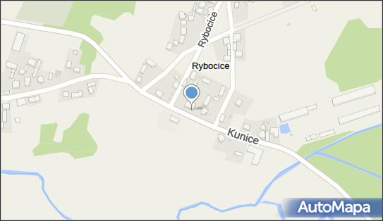 Nadziemny, Rybocice 25, Rybocice 69-100 - Hydrant