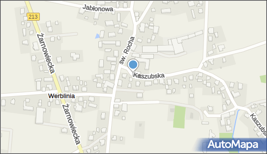 Nadziemny, Kaszubska 2, Werblinia - Hydrant