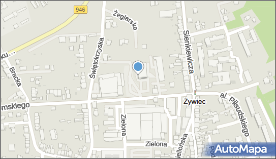 Nadziemny, DW 946, Stefana Żeromskiego 4a, Żywiec - Hydrant