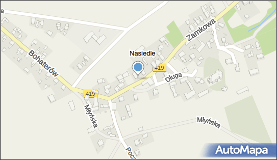 Nadziemny, Zamkowa419, Nasiedle 48-130 - Hydrant