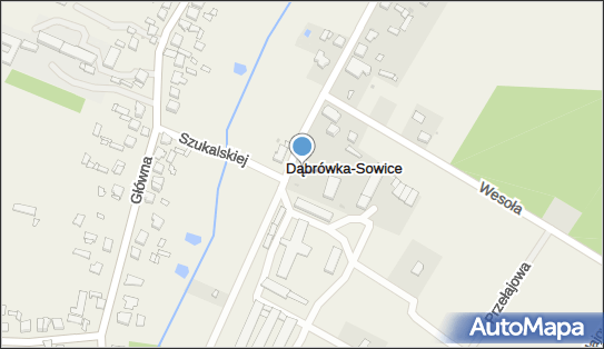 Nadziemny, Ogrodowa, Dąbrówka-Sowice 95-100 - Hydrant
