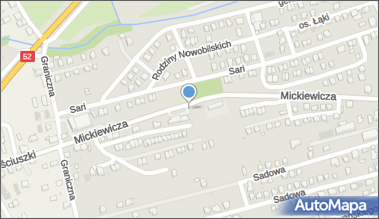 Nadziemny, Adama Mickiewicza 57a, Wadowice - Hydrant