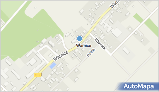 Nadziemny, DW 106, Warnice - Hydrant