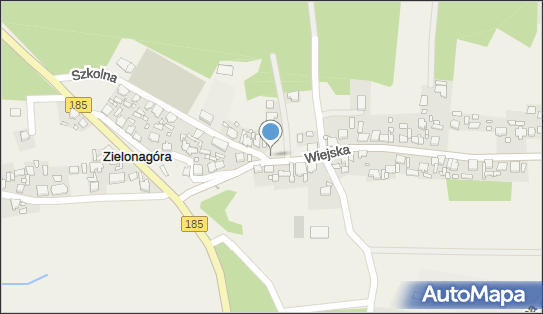 Nadziemny, Wiejska 2, Zielonagóra 64-520 - Hydrant