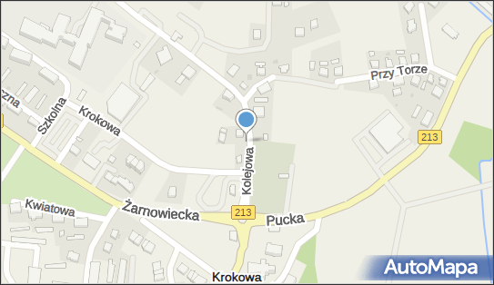 Nadziemny, Kolejowa 7, Krokowa 84-110 - Hydrant