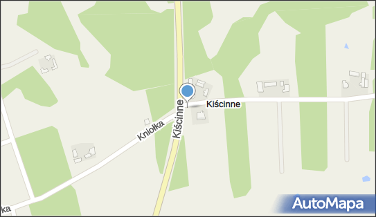 Nadziemny, ks. Zdzisława Kniołka, Kiścinne 05-152 - Hydrant