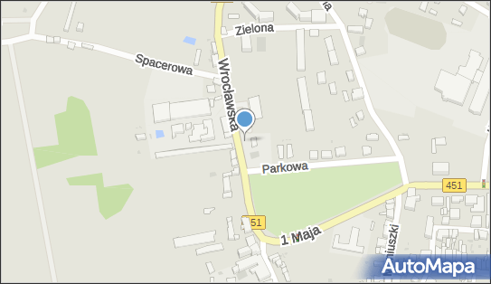 Nadziemny, DW451, Wrocławska 68, Bierutów 56-420 - Hydrant