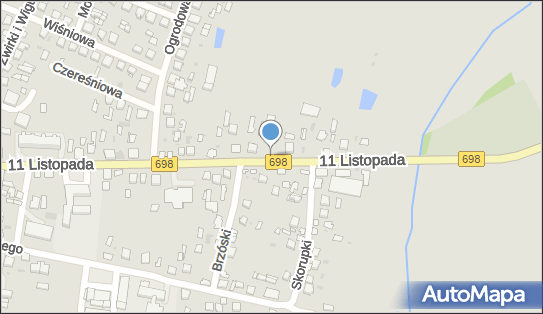 Nadziemny, DW698, 11 Listopada 51, Mordy 08-140 - Hydrant