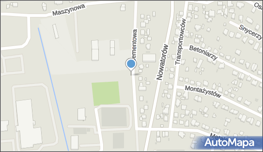 Nadziemny, Cementowa, Gdańsk 80-298 - Hydrant
