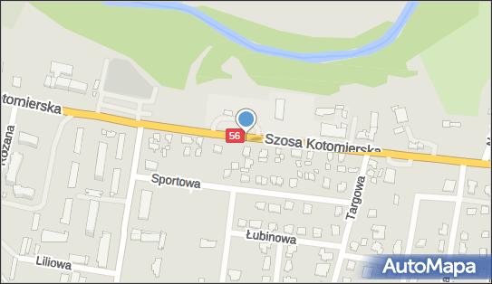 Nadziemny, DK56, Szosa Kotomierska 28, Koronowo 86-010 - Hydrant