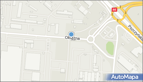 Nadziemny, Okrężna, Gliwice 44-100 - Hydrant