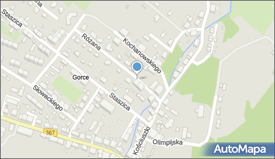 Podziemny, Różana, Boguszów-Gorce 58-371 - Hydrant