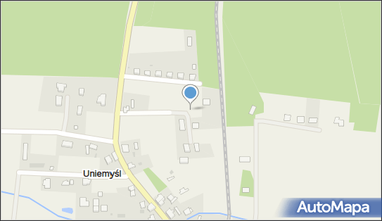 Podziemny, Uniemyśl 26a, Uniemyśl 72-015 - Hydrant