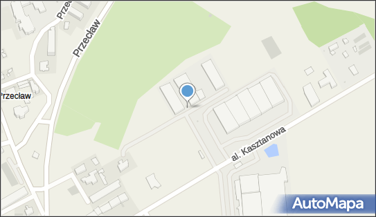 Podziemny, Aleja Kasztanowa, Przecław - Hydrant