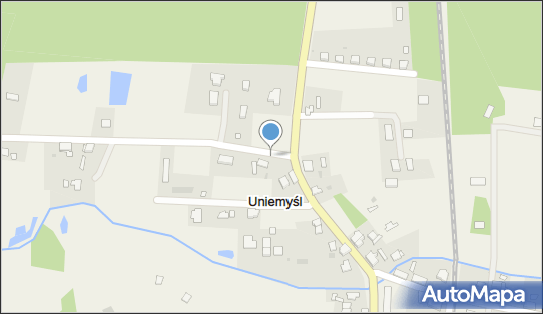 Podziemny, Uniemyśl 12, Uniemyśl 72-015 - Hydrant