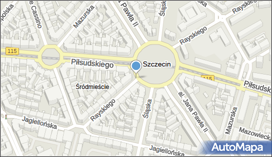 Podziemny, Rayskiego Ludomiła, gen., Szczecin 70-426, 70-442 - Hydrant