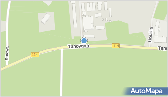 Podziemny, Tanowska114, Police 72-010 - Hydrant