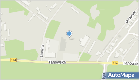 Podziemny, Tanowska, Police 72-010 - Hydrant